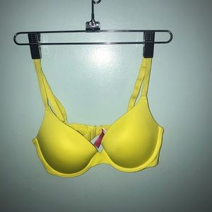 Lemon yellow bra